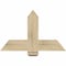 Ekena Millwork Eugene Rough Sawn Timber Gable Bracket, Douglas Fir, 36"W x 23"H x 4"D x 6"F, 15/12 Pitch GBW036X23X0406EUG00RDF - alternate 1